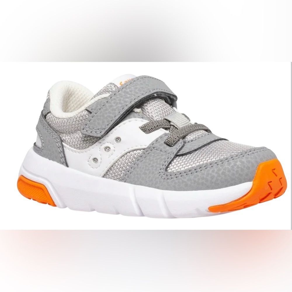 Saucony Jazz Lite 2.0 Baby Boys Easy On/Off Sneaker, Size 4, New in Box